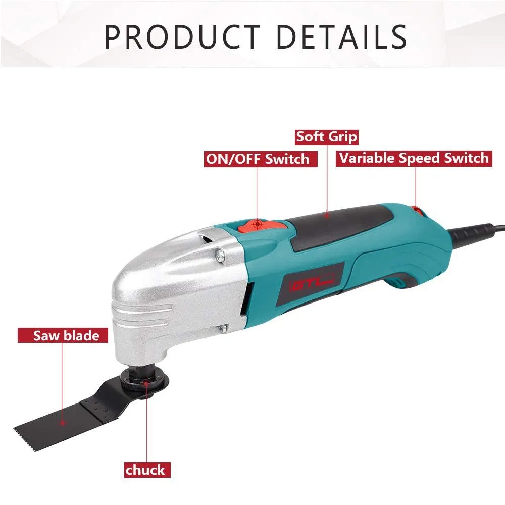 180W Power Tools Oscillating Multi-Tool Kit (MFT017)