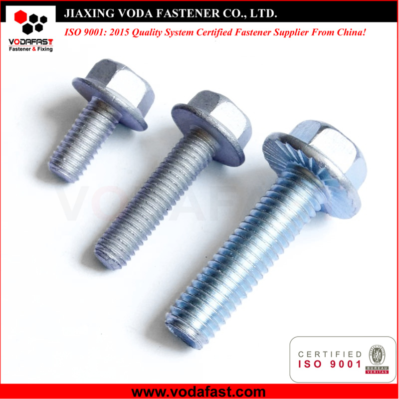 Анкерный болт с шестигранной головкой и фланцем