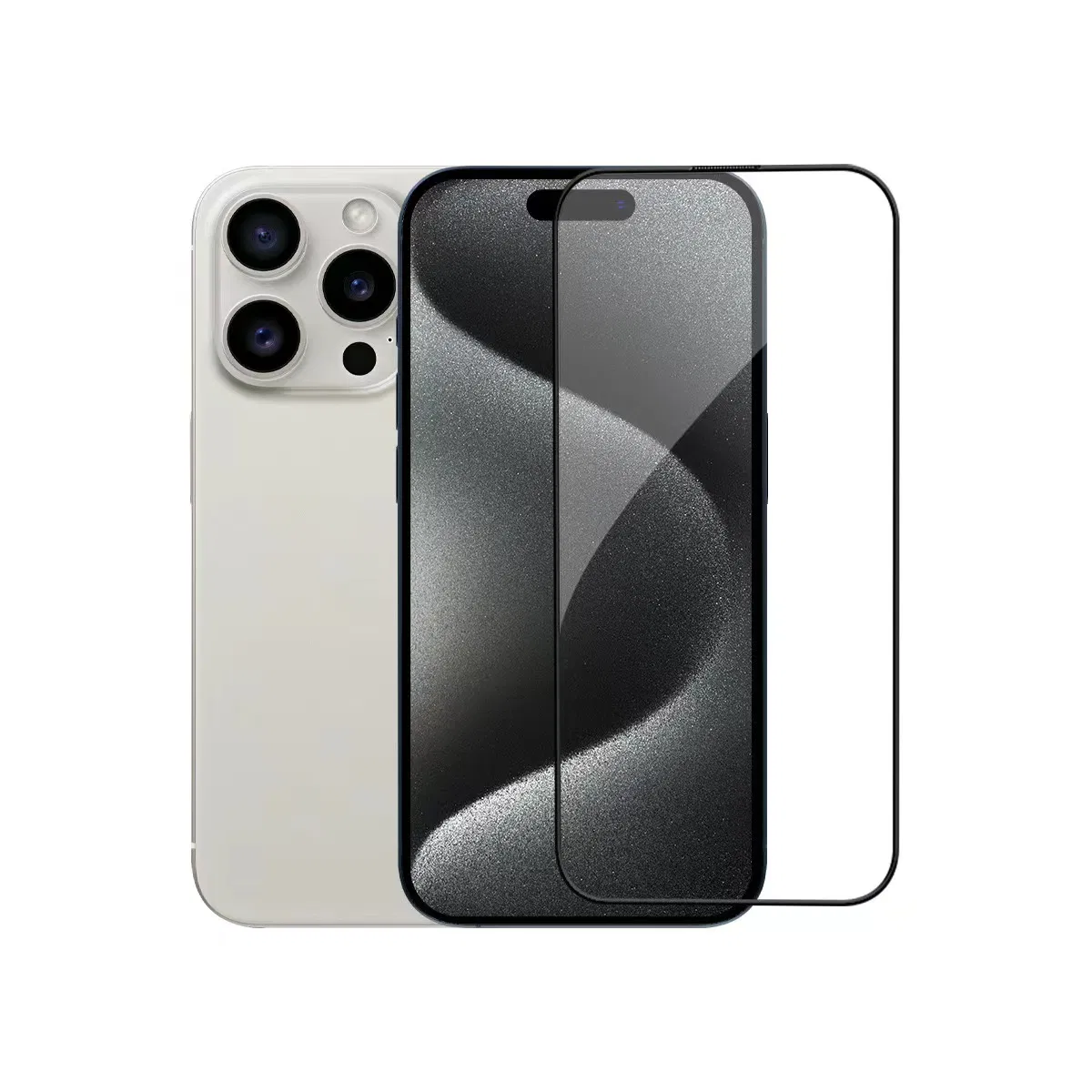 Защитное стекло для iPhone 16 серии, глянцевое