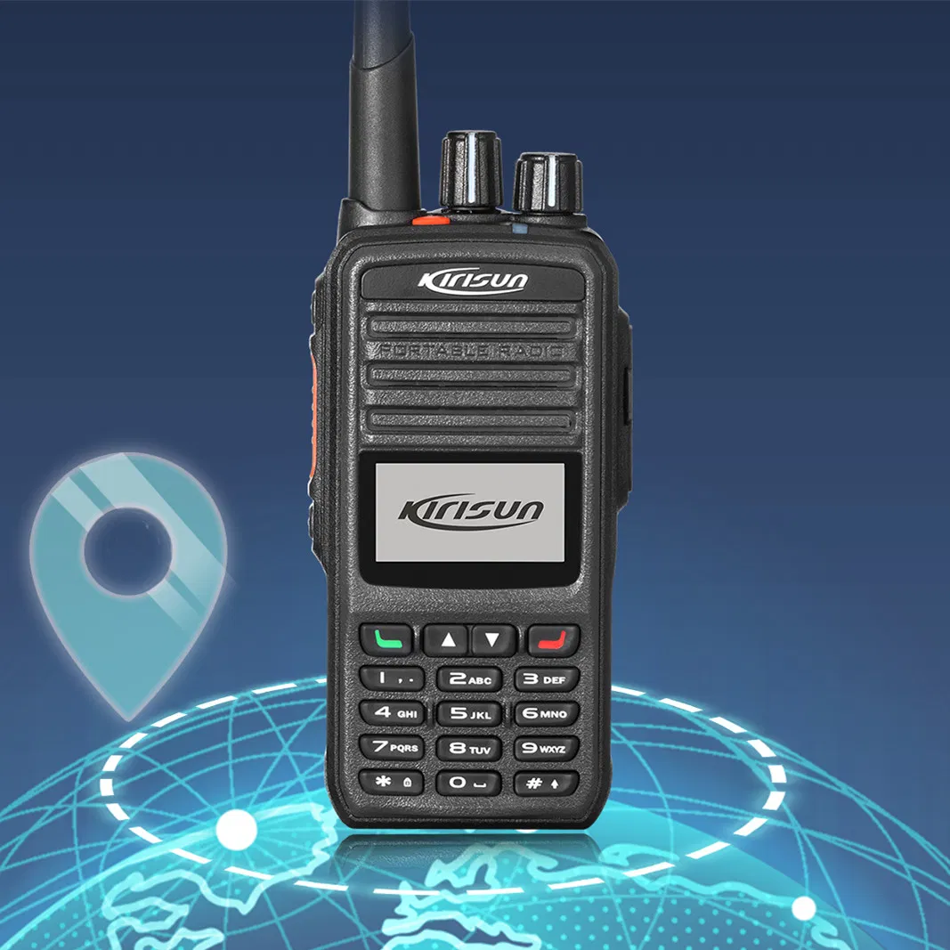 Портативная рация Kirisun DP480 DMR с GPS и Bluetooth