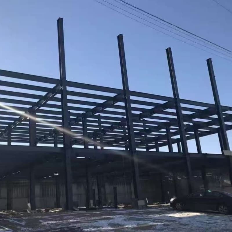 High Quality Steel Structure Warehouse Workshop with Modern Features for Industries, Leading Factory with Certifications