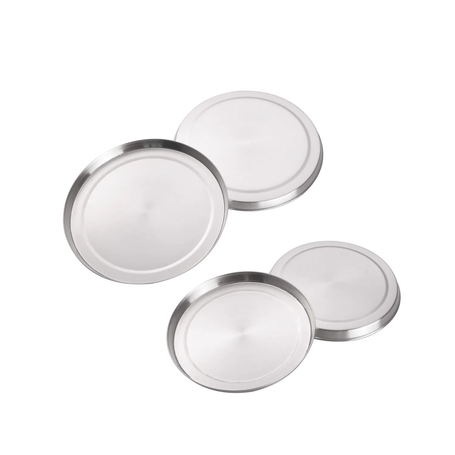 4-PCS Stainless Steel Burner Cover Gas Stove Protector