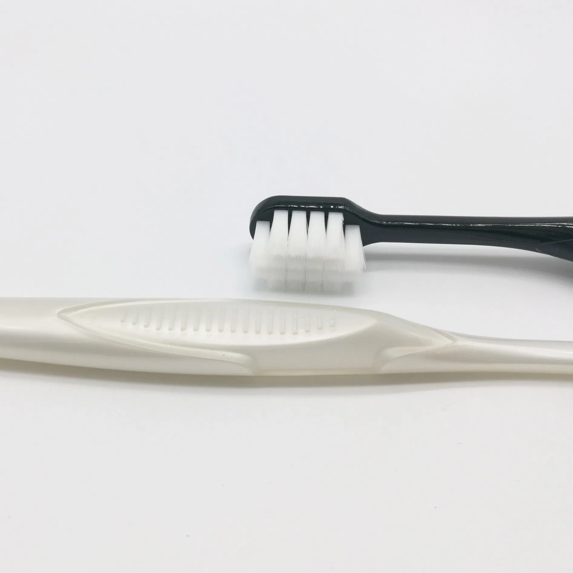 Adult Toothbrush with 0.10mm Adult Toothbrush with 0.12mm 10000 Extra Soft Bristles 2 in 1 Economy Pack