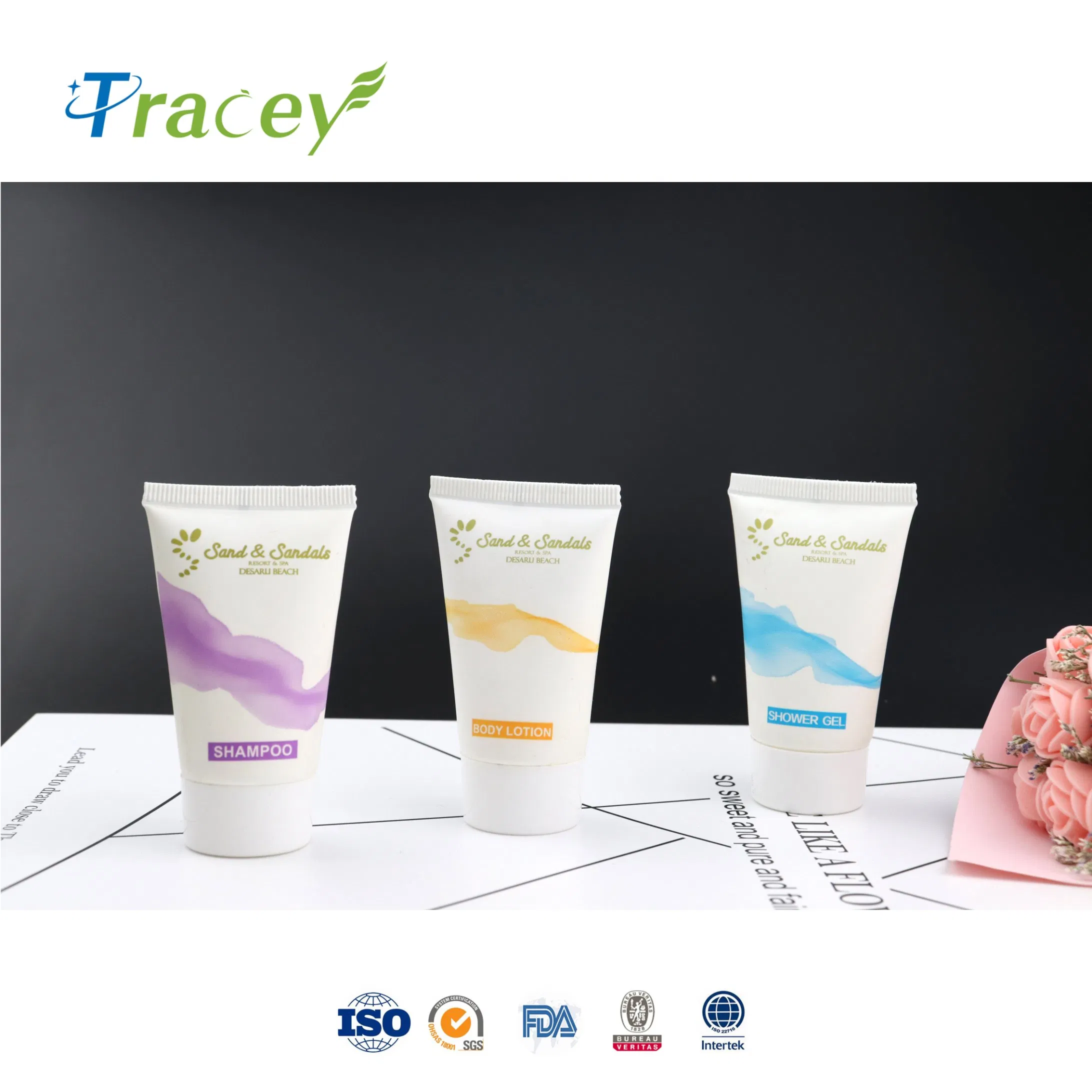 Hotel Shampoo & Conditioner, Body Wash, Body Lotion Shower Gel Bath Gel Shave 3 in Cosmetic 1 All-in-Kit Amenities