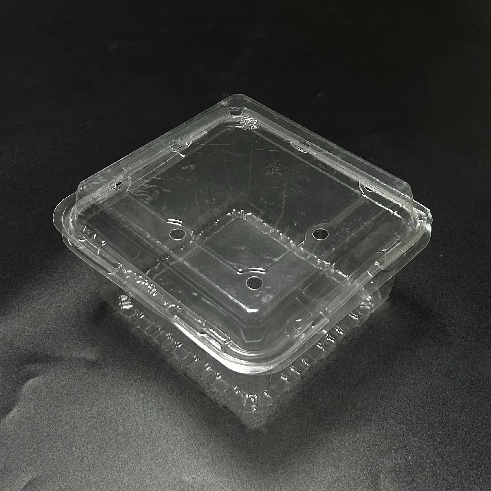 custom food grade chocolate clamshell tray PET clear blister packaging