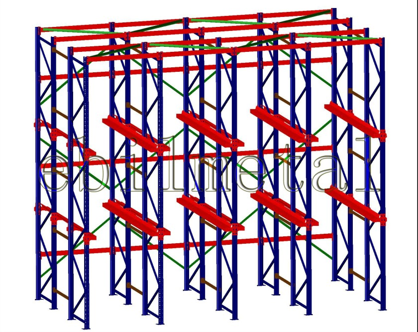 Best Sales Drive-in Racking with Popular Storagre System