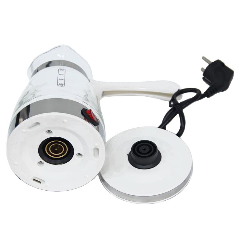 New Design Turkish Coffee Pot 500ml Heating Plate Coffee Pot Heater Transparent Kettle for Home