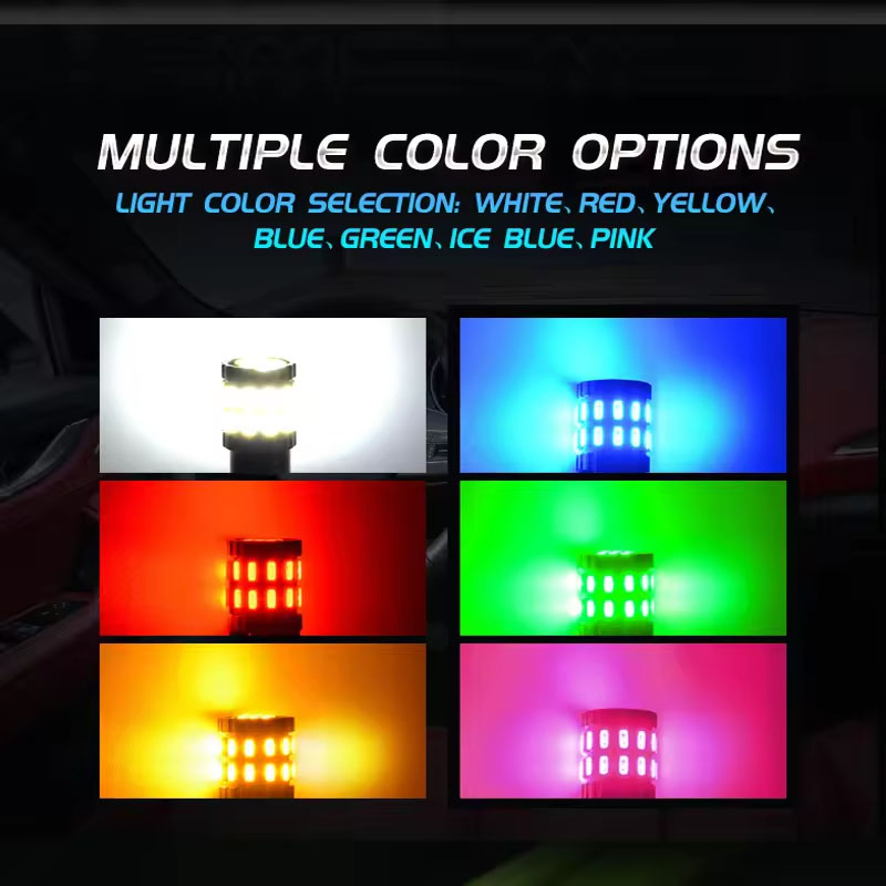 Светодиодные лампы T10 W5W 6000K для салона авто