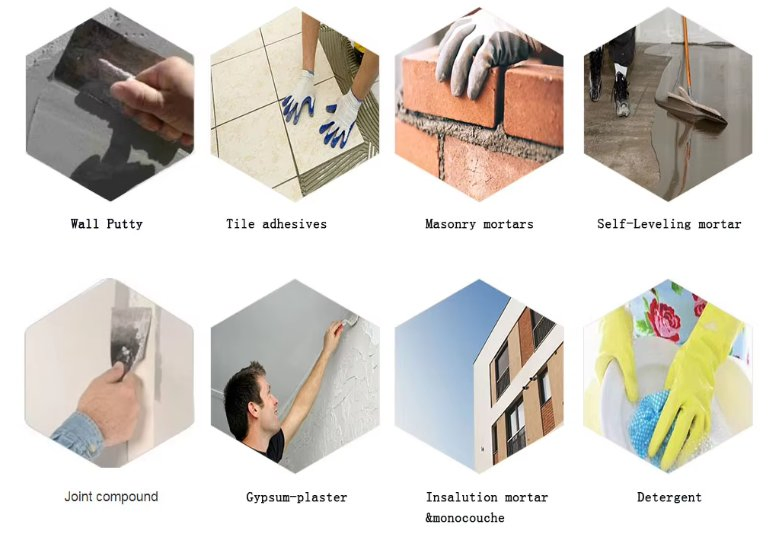 Good Work Ability HPMC Hydroxypropyl Methyl Cellulose for Tile Adhesive