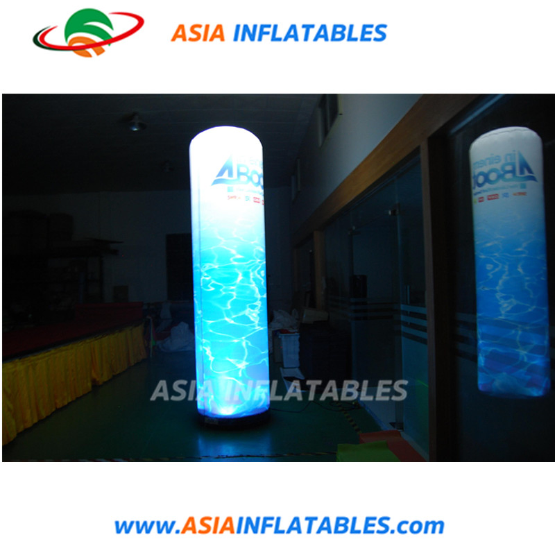 Lighting Inflatable Cylinders LED Light Tube for Decoration