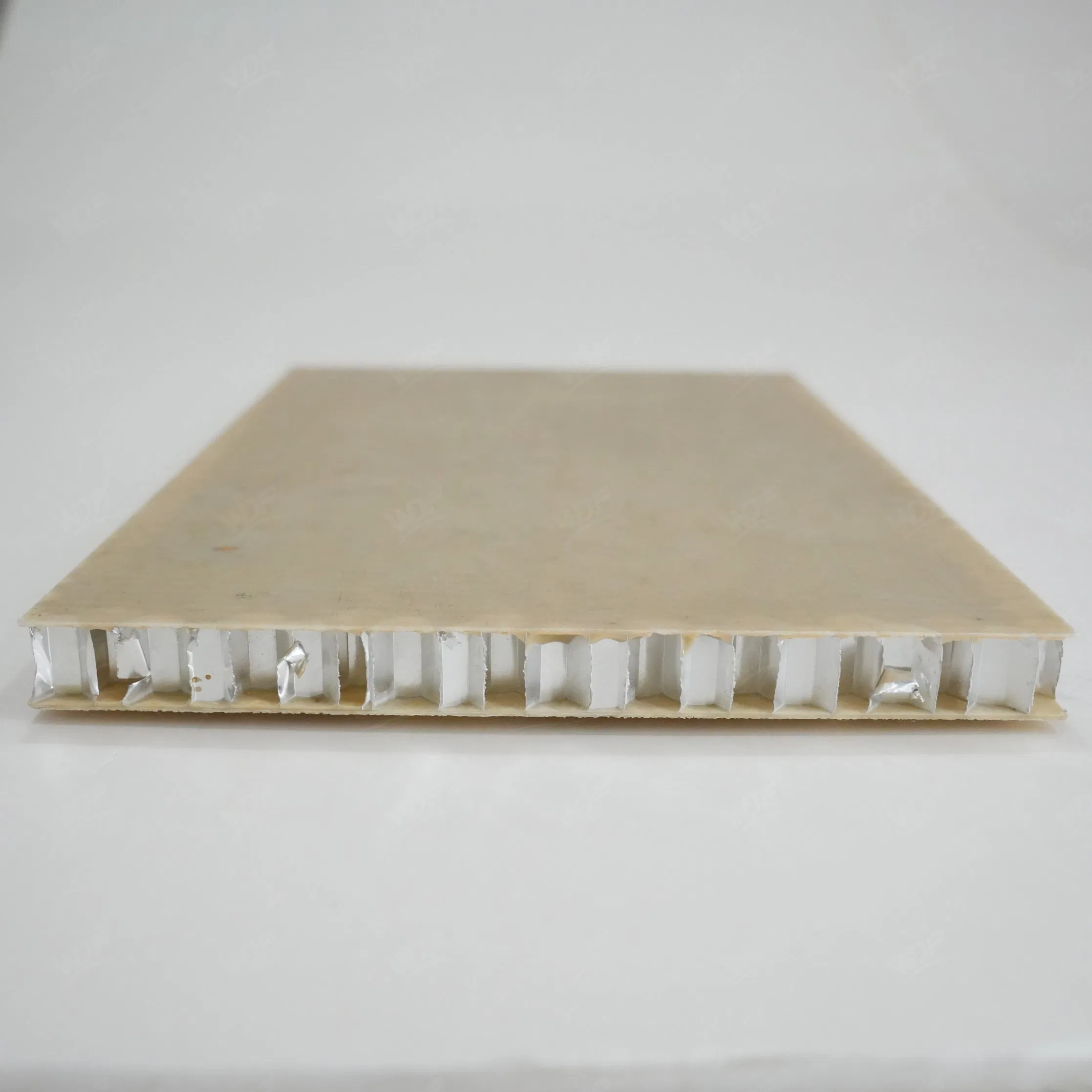 High - Strength Light Green FRP Sandwich Panel with Aluminum Honeycomb Ideal for Temporary Building Floors