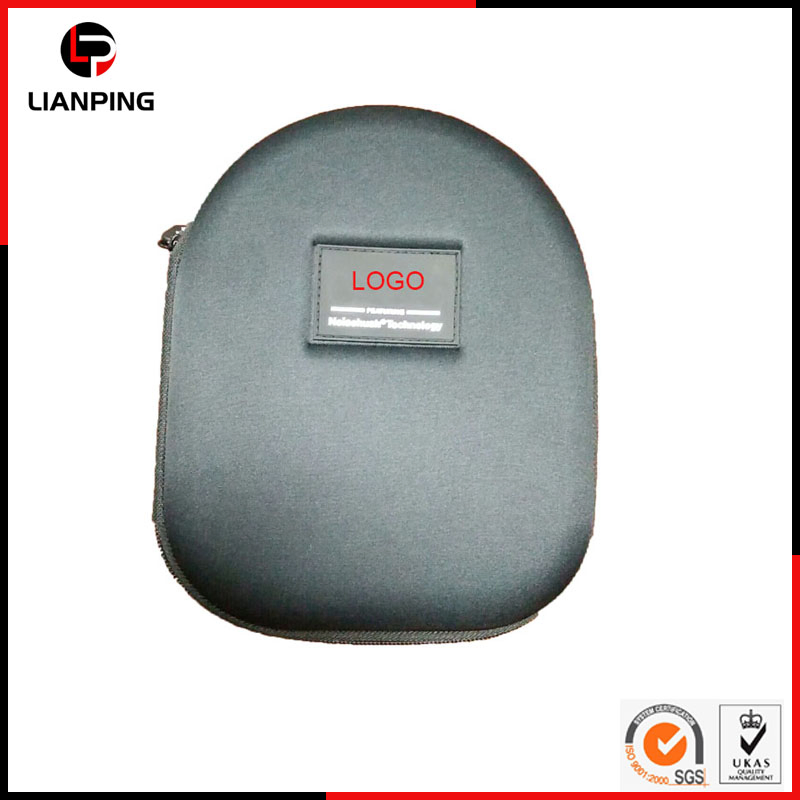 Чехол для наушников EVA ударопрочный с карманом