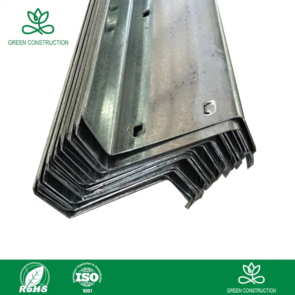 Green Construction House Steel Frame Manufacturing Galvanized Steel Z Purlin for Heavy-Duty Construction Applications for Commercial Buildings