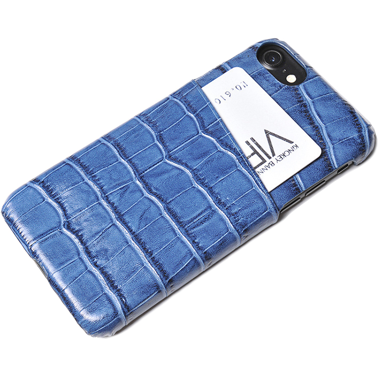 Чехол для iPhone из кожи крокодила с дизайном на заказ