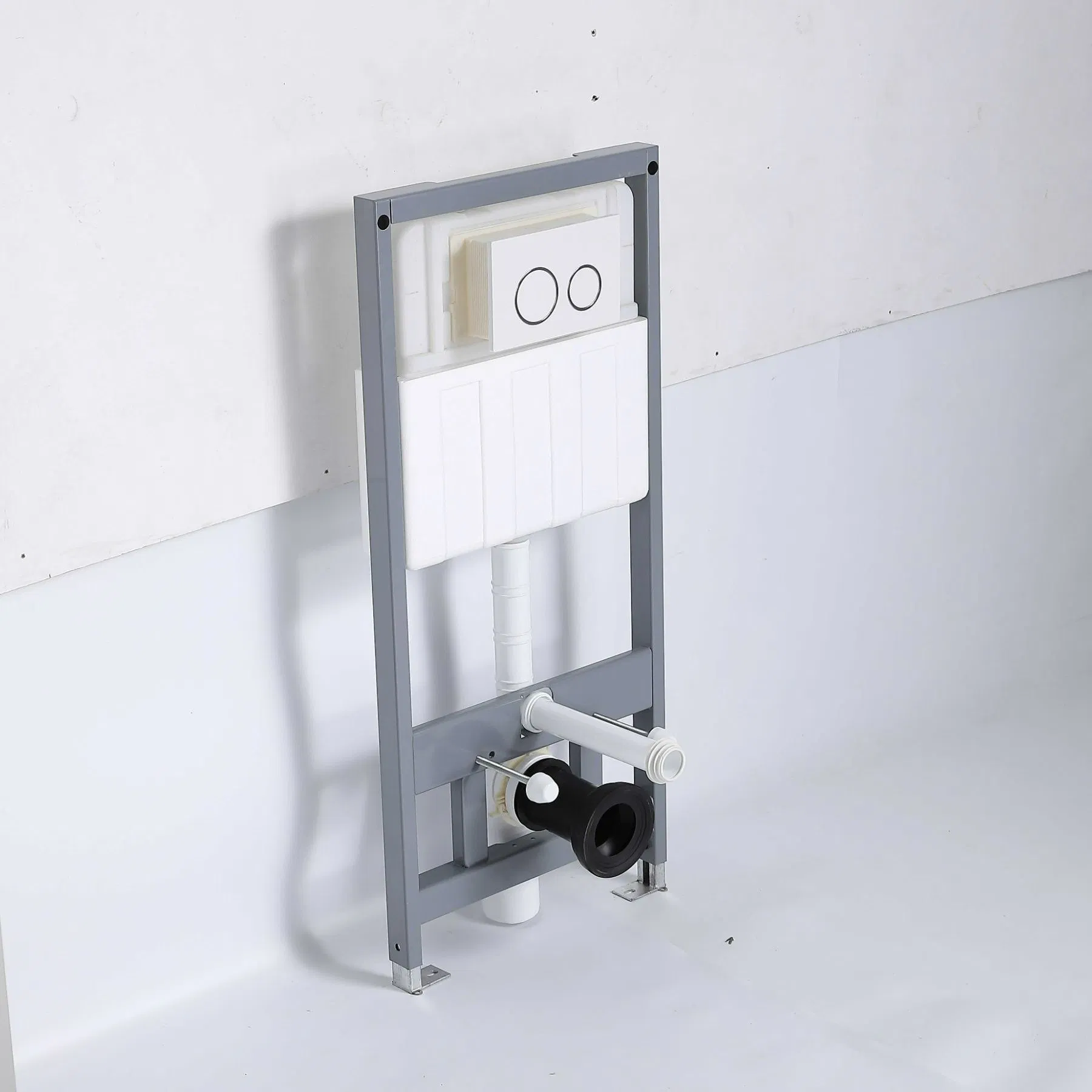 High-End Dual Flush Water Closet in Wall Hidden Water Tank Concealed Cistern