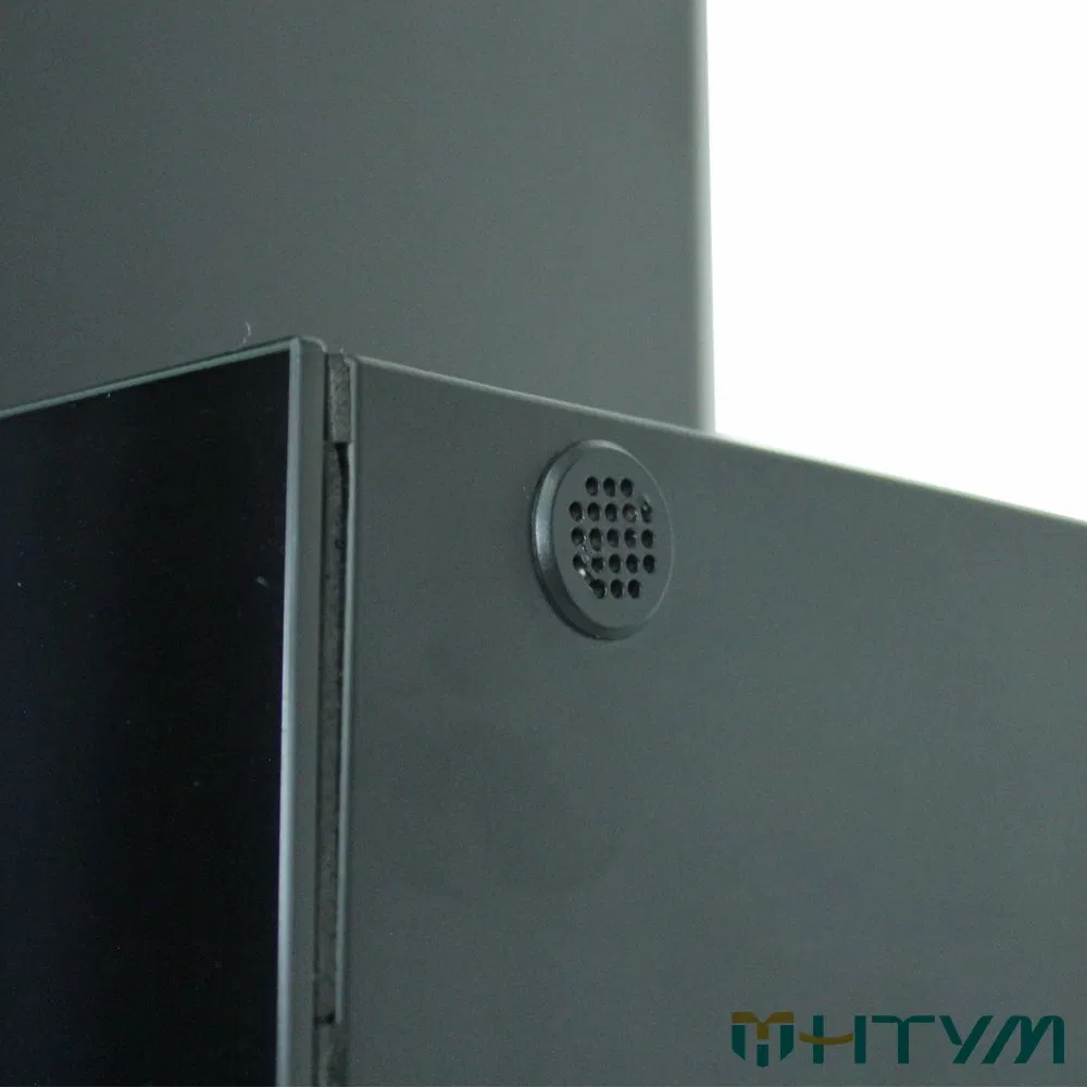 Black Crystal Glass Surface Starlight Touch Display and 8-Speed Precision Range Hood