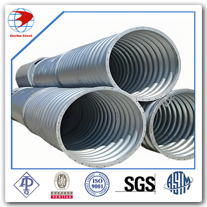 Corrugated Steel Pipe Suppliers for Galvanized Corrugated Steel Drainage Pipe