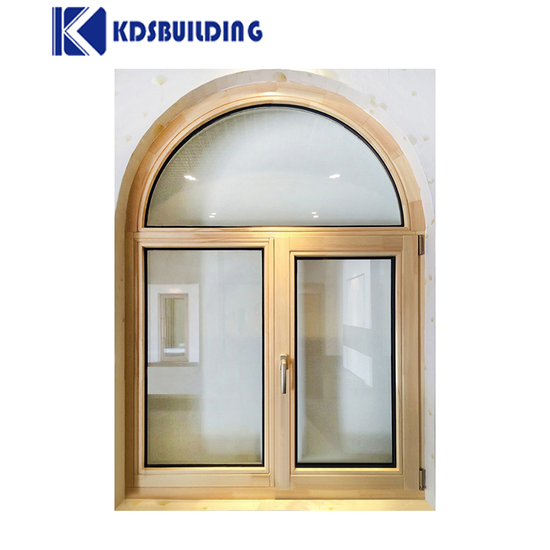 Kdsbuilding Europe French Style Manufacturing Double Glass Cheap Tilt & Turn Wooden Window Modern Wooden Window Designs