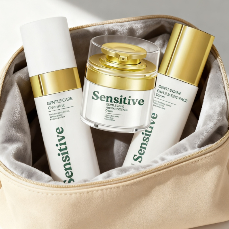 OEM Vegan Natural Formula Men's Hydrating Moisturizing Anti-Aging Skin Care Set