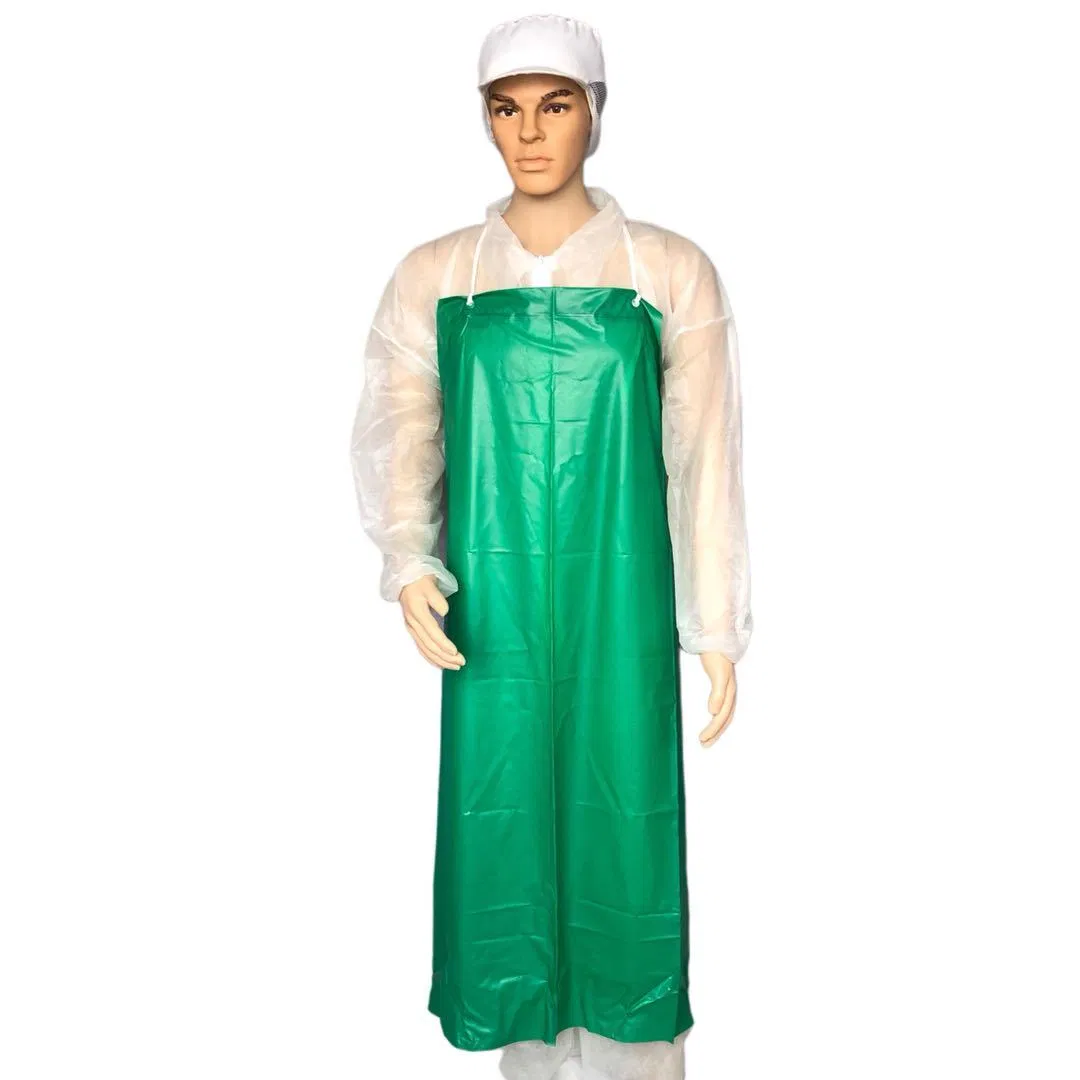 Chemical Resistant Vinyl Apron for Laboratory Chemical Handling
