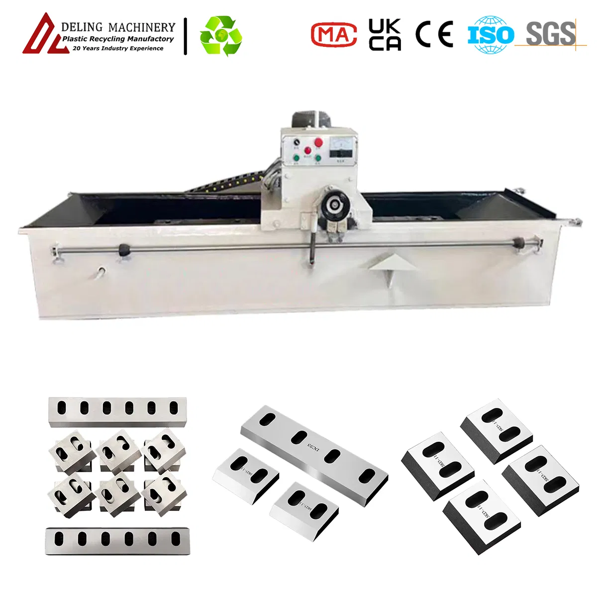 Versatile 2400mm Grinding Machine for Crusher and Shredder Blades