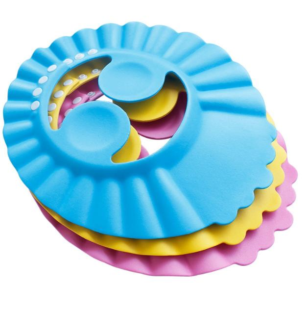 Adjustable Kids Bath Visor Hat Baby Shower Shampoo Cap