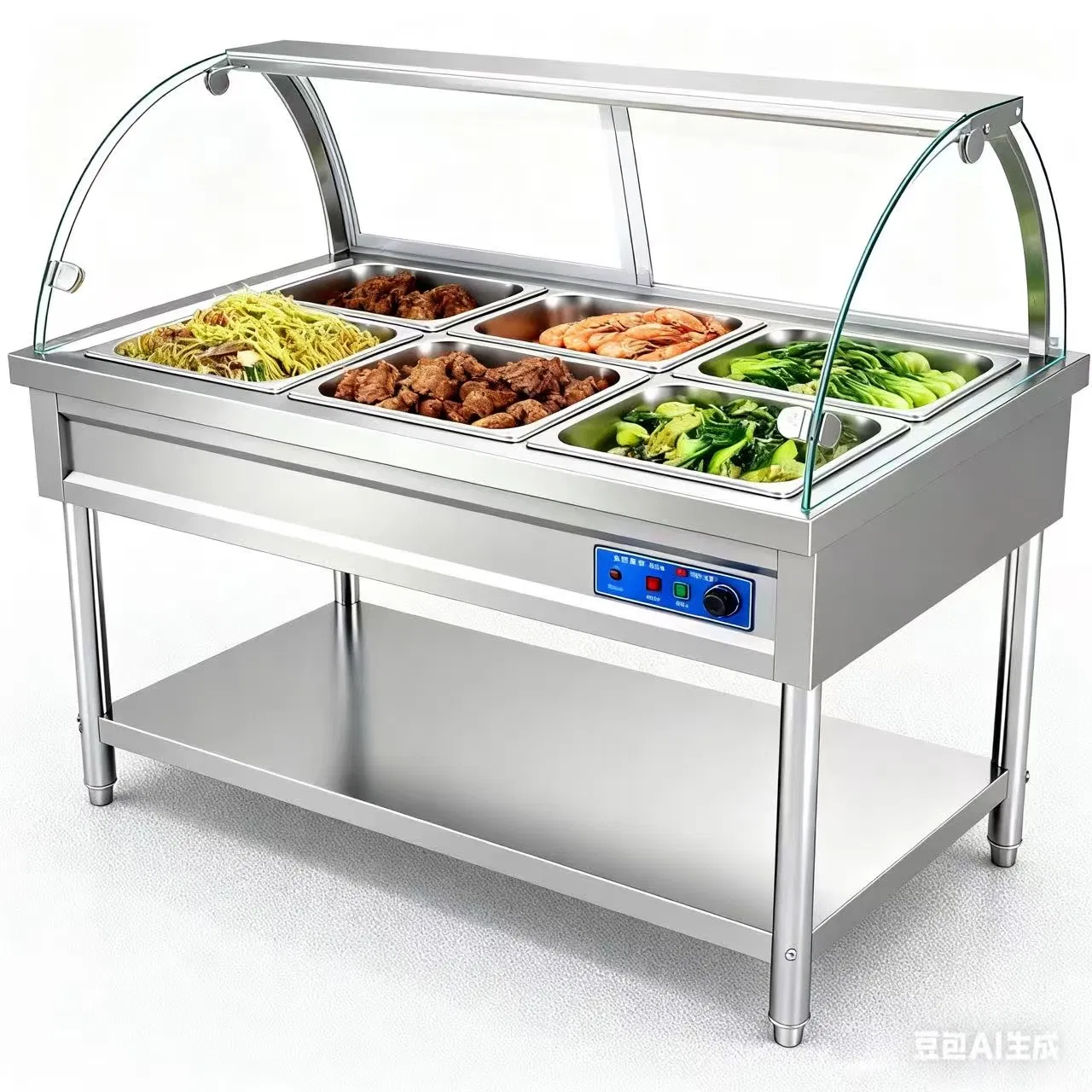 Commercial Kitchen Stainless Steel Food Warmer