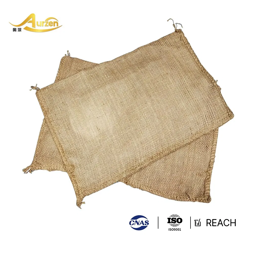 Flood Barrier Bags Jute Material Eco-Friendly Fast Expanding for Riverbank Temporary Dike