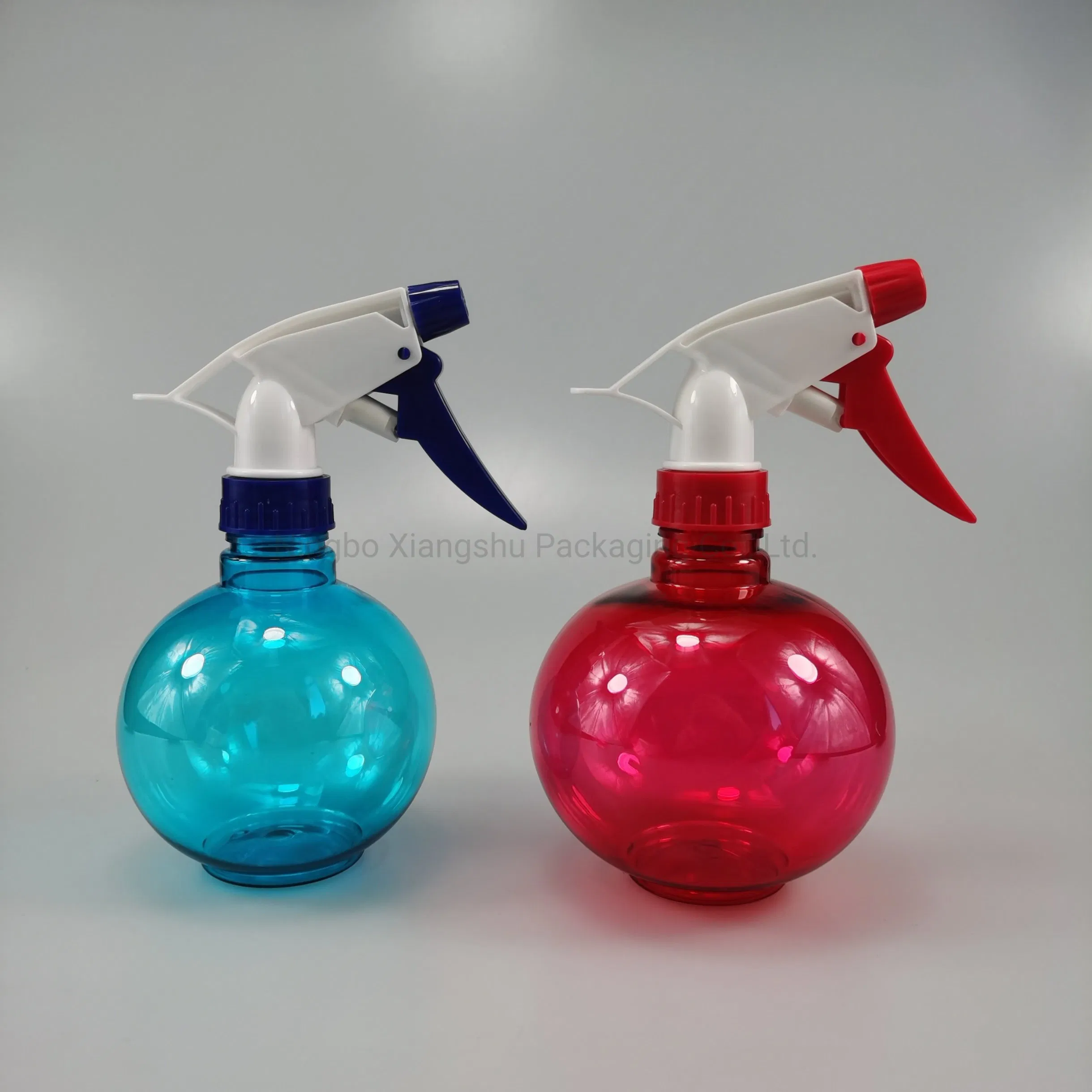 350ml 450ml Spherical Ball Shape Pet Plastic Water Flower Spray Bottle