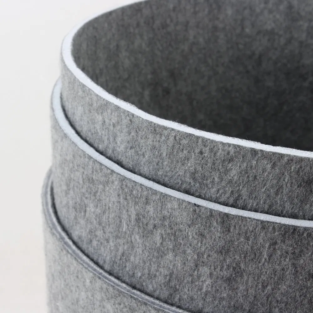 Household Good Quality Recyclable Pet Felt Thermoforming Felt Secure Storage Containers