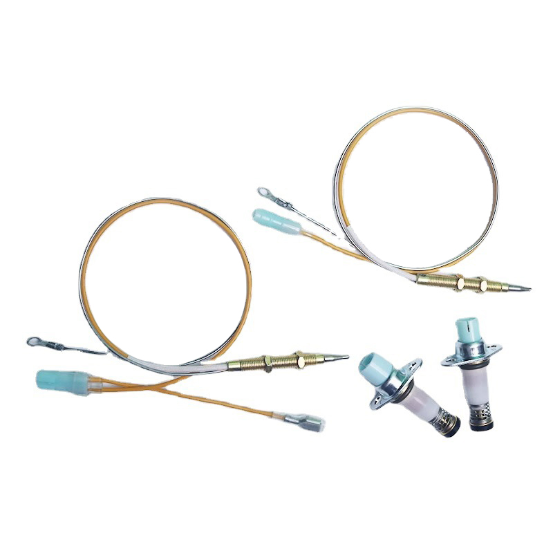 Household Gas Stove Parts Universal Thermocouple 300mm Dual Line