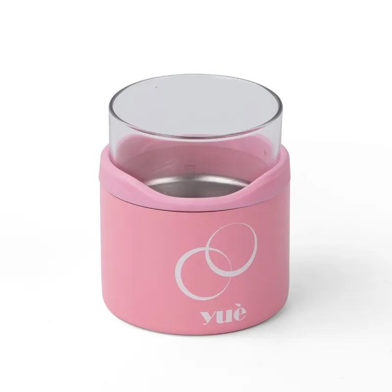 Double Wall Stainless Steel Whiskey Glass Case