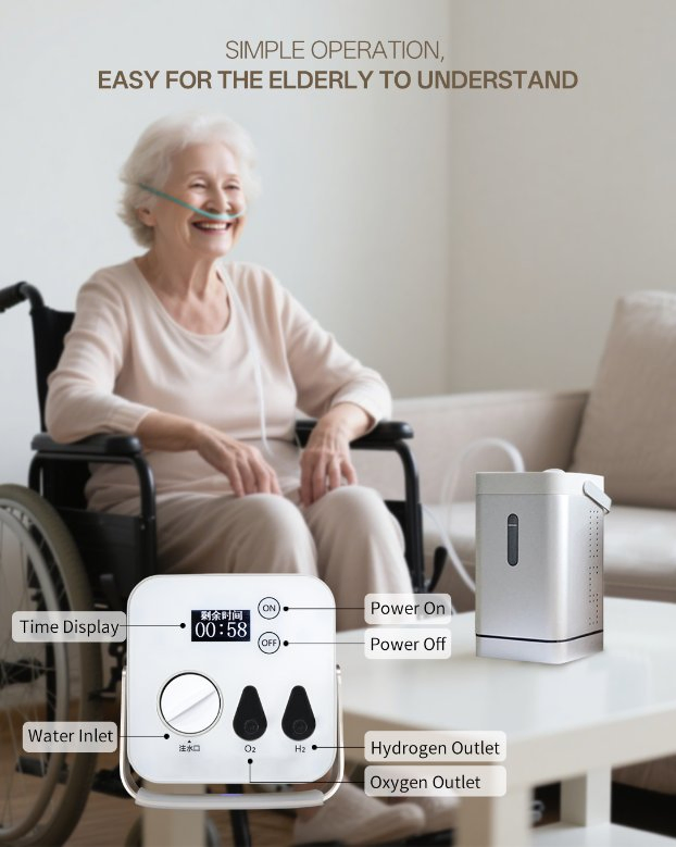 Портативный ингалятор водорода Cahmtf 450 мл