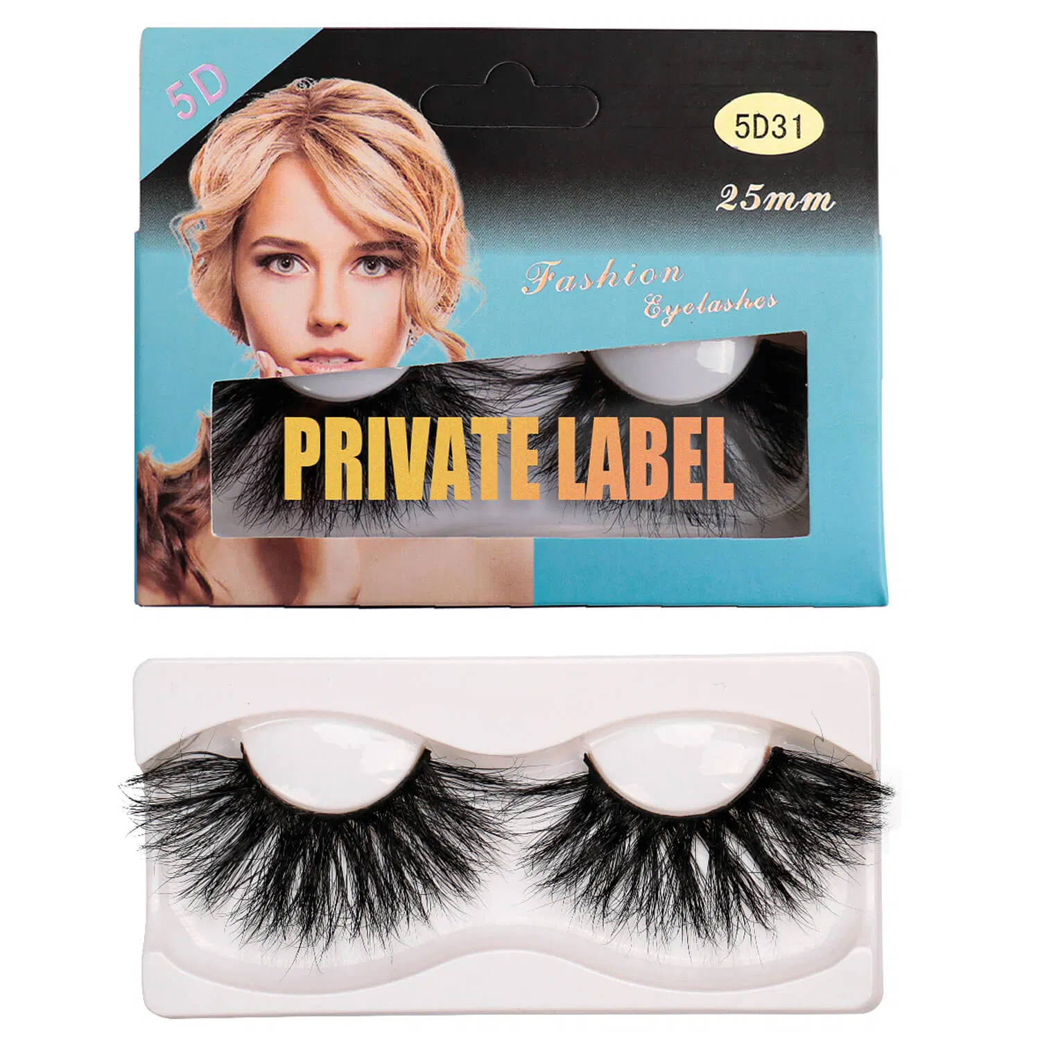 2024 New Arrival Cheap Fluffy D Curl Faux Mink Lightweight False Eyelashes