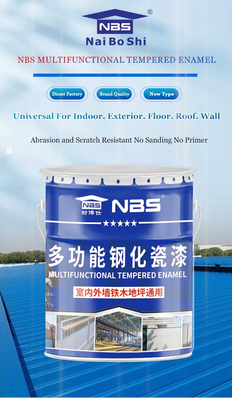 Nbs-137 Multi-Functional Tempered Enamel for Refurbishing and Beautifying Metal Surfaces Anti-Corrosion and Anti-Rust