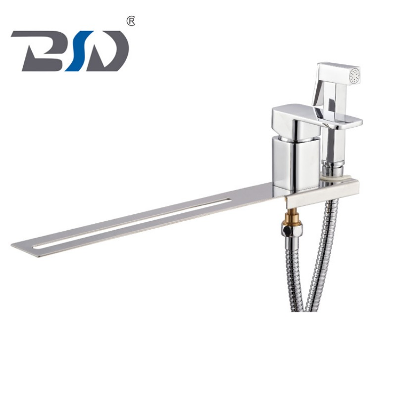 Single Lever Chrome Bathroom Women Use Bidet Shattaf spray Set