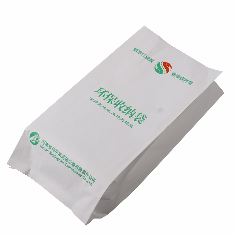 Classic White Vomit Barf Travel Motion Morning Sickness Paper Bags