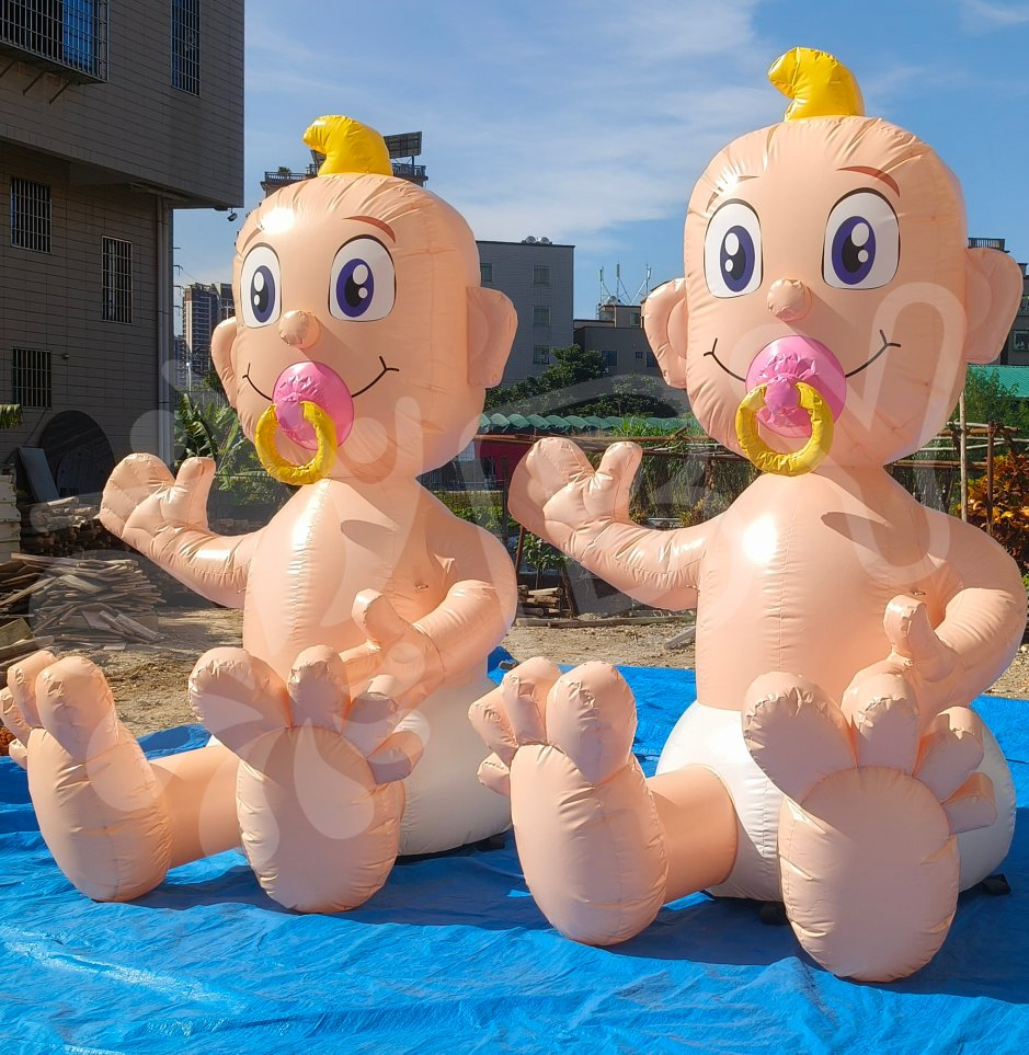 Customized Inflatable Baby Balloon Holland Cartoon Doll Model for Birthday Party