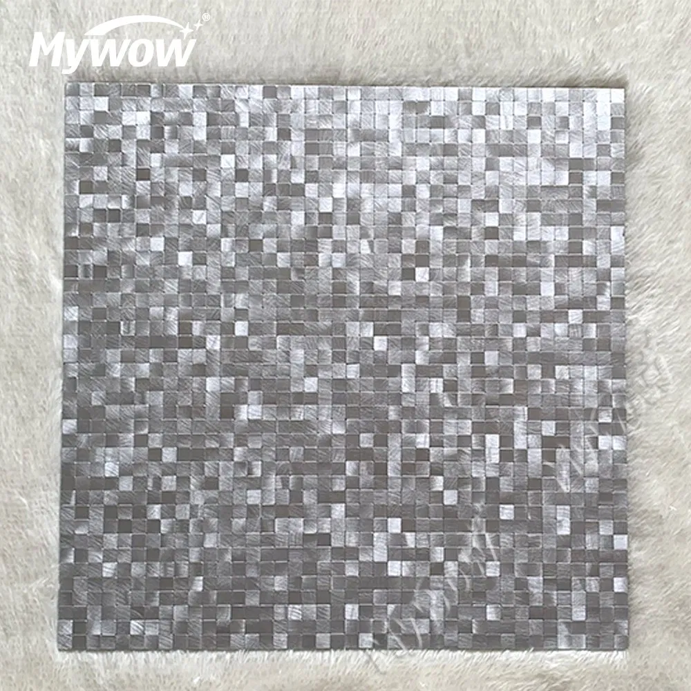 Самоклеящаяся алюминиевая мозаика для стен 30x30 см