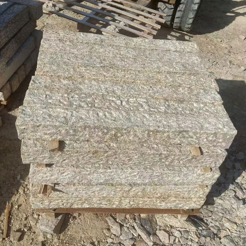 Natural Stone Yellow Rusty G682 Granite Stone Tile for Outdoor Decoration