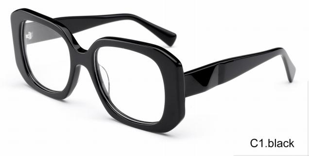 Top Quality China Craft Acetate Optical Glasses Unique Personality Brand Design Handcraft