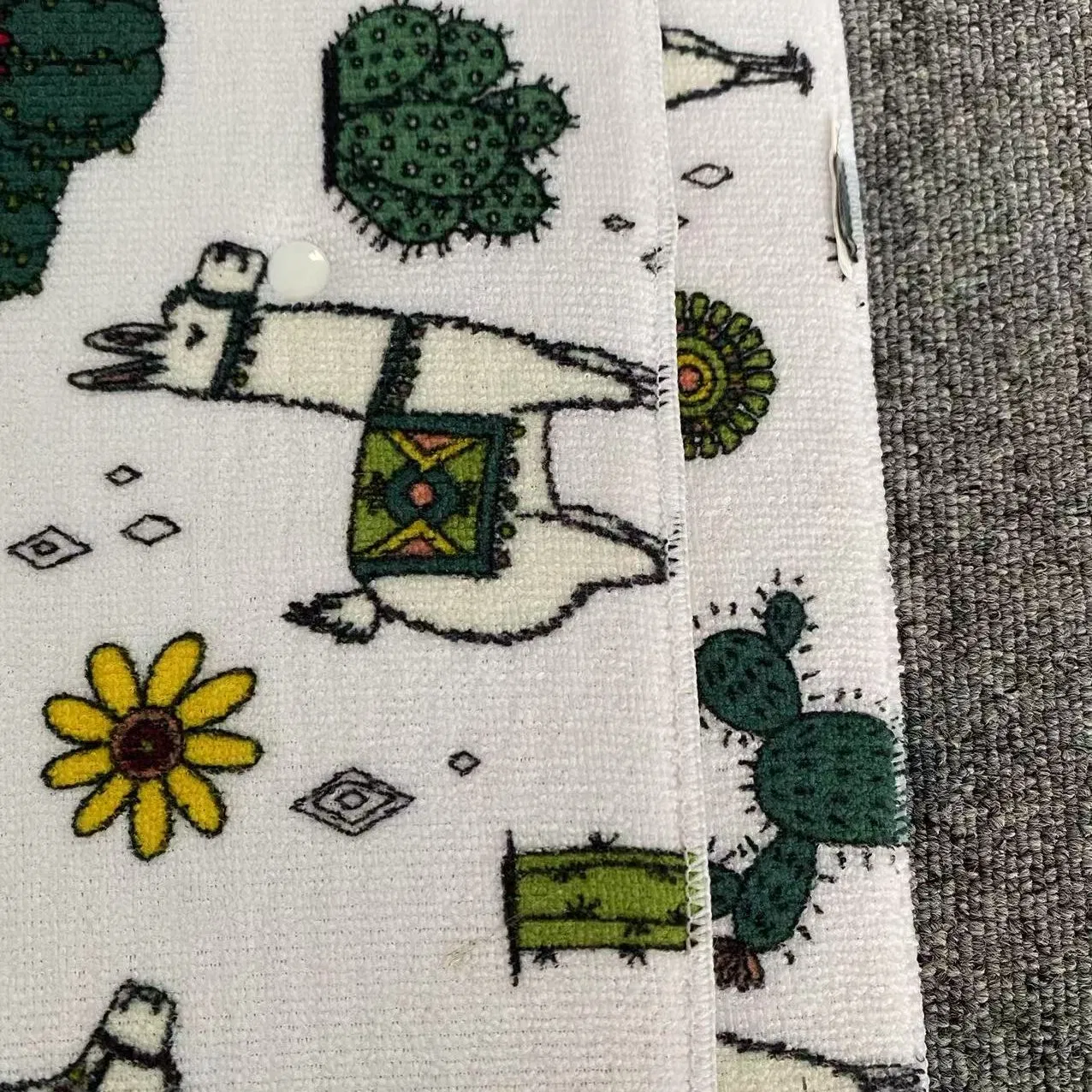 Microfiber Mat Rectangular Placemat Non Slip Mat Dish Drying Baking for Baby Eating Dinner Dish Mat