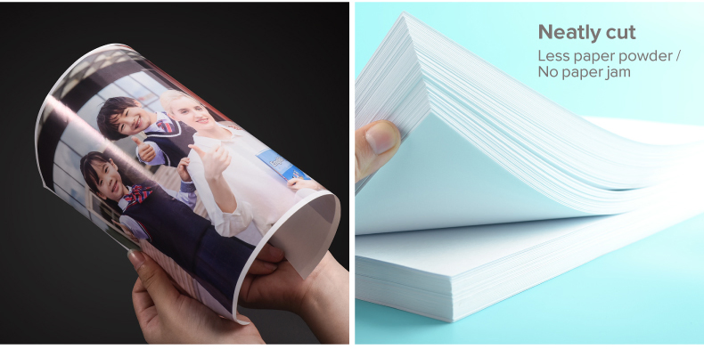 Sticker Art Rightint Carton A4, OEM Coated Glossy Photo Paper