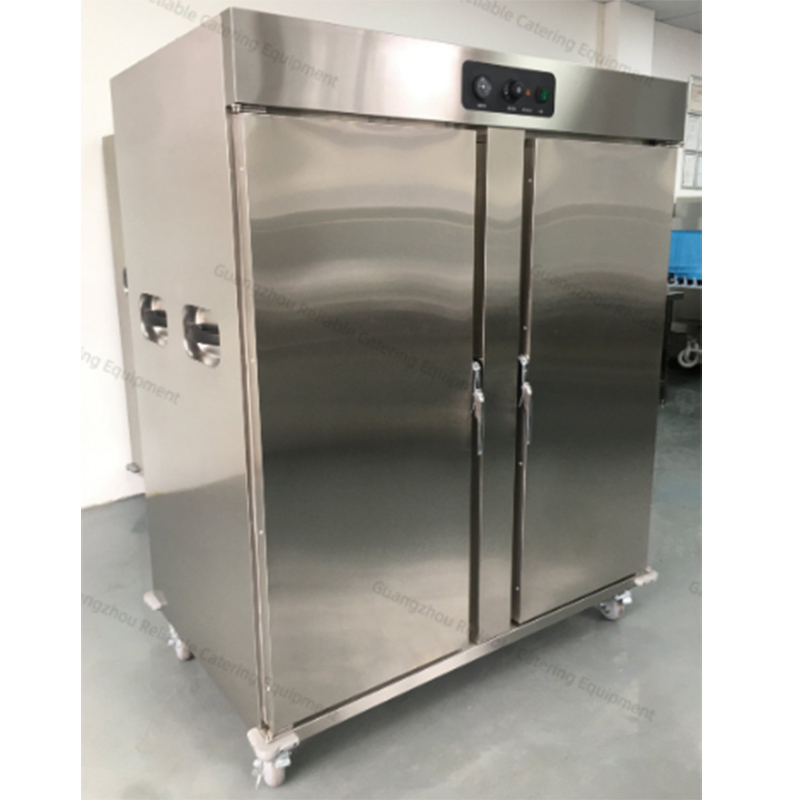 Big Capacity Two Doors 22-Layer Banquet Cart Suitable for Restaurants Hotels and Banquets Food Warming Cart Keep Food Warmer