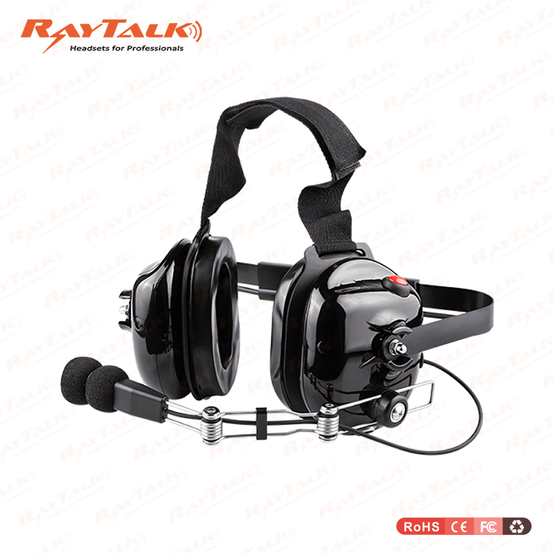 Гарнитура для рации Kenwood с шумоподавлением и двумя PTT