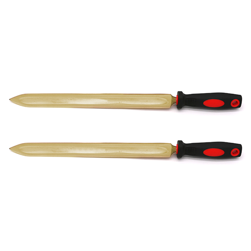 WEDO Beryllium Copper Scraper Non-Sparking Triangular Scraper Anti-Slip Handle Bam/FM/GS Certified