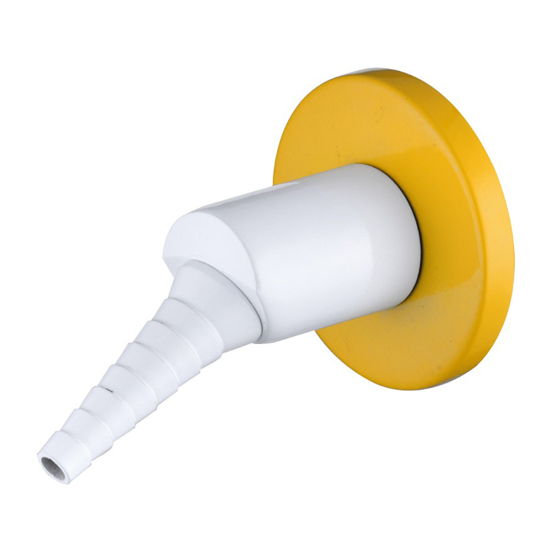 Лабораторный кран для вытяжного шкафа из латуни