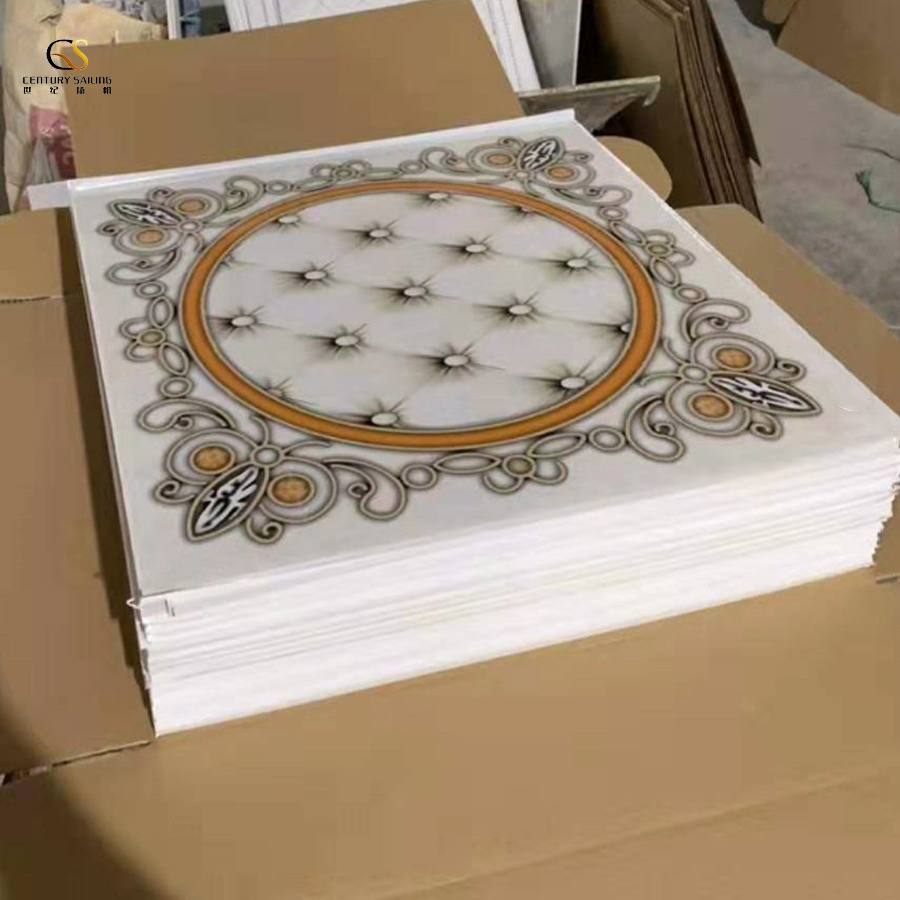 PVC Ceiling Panel Modern Mold Boards Ceiling Wall Panel PVC Ceiling Panel for Construction Building Materials