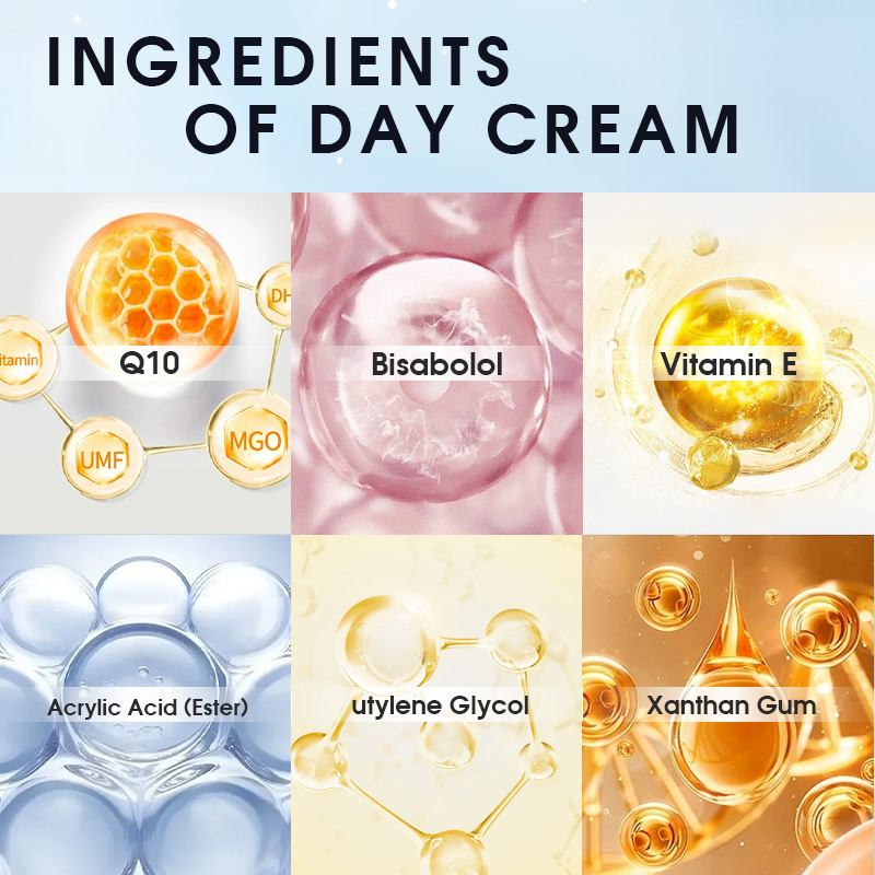 Day Cream Deeply Moisturizing Anti-Wrinkle Cream Repair Maintain Skin's Natural Barrier SPF15