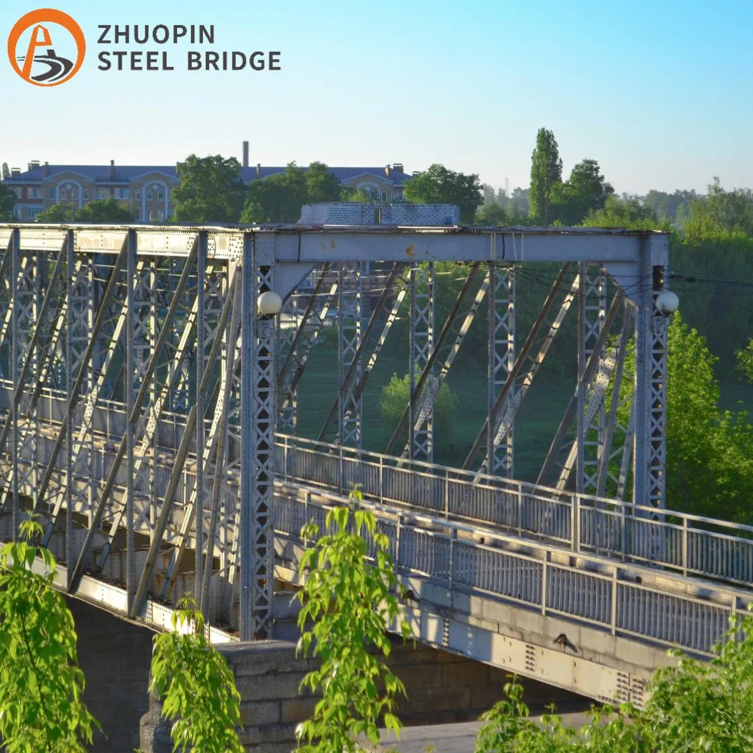 Prefabricated Steel Structure Bridge / Truss Steel Bridge